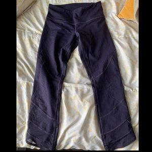 Dark Purple Lululemon Leggings Size 6